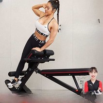 백익스텐션 아령 이두 헬스장 피트니스 허리 승모, TD35+20KG 덤벨