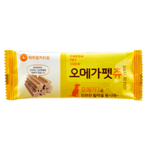 오메가펫츄 개별포장(10g) 노즈워크 산책간식 강아지 유산균 설사 변비개선 면역력강화 영양제, 1개(10g)