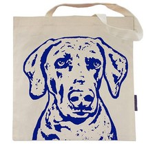 Pet Studio Art 강아지 토트백 Weimaraner. casual, Weimaraner