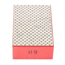 GHSHOP 다이아몬드 연마 핸드 패드 블록 화강암 대리석 유리 연마, 93x63x32mm, 60 메쉬