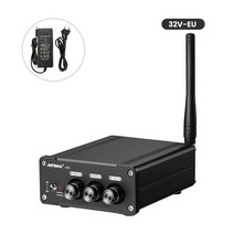 미니앰프 aiyima tpa3221 power amplifier bluetooth qcc3034 stereo digital sound amplificador aptx-hd, 앰프 32v EU