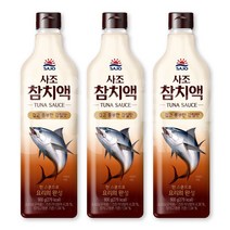 (메카몰) 사조대림 해표 참치액 900ml, 3개
