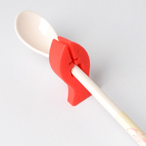 국자 거치대 받침대 실리콘 집게형 빠짐 방지