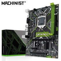 메인보드 컴퓨터 마더보드 기계공 B75 LG 호환 호환A 1155 마더 보드 NGFF M.2 HDmi 호환 VGA 인터페이스, [01] 마더 보드