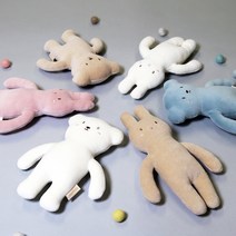 NEW 슈톨렌 모찌모찌 오가닉 애착인형_곰돌이 토끼, 브라우니_토끼