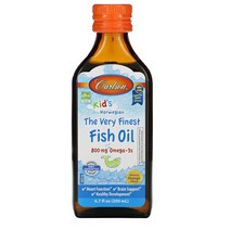 칼슨랩스 피쉬오일 오메가3 800mg 오렌지맛 200ml, 1개, 기본
