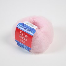 [앵콜스] 슬림 모헤어 (10개사면 1개덤) 얇은실 숄 가디건뜨기, 41 라이트핑크(낱개)