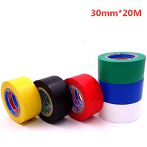단열재 단열필름 접착식 보온재 바닥 외벽 PVC 전기 절연 테이프 30mm * 20m 방수 난연성 무연 슈퍼 접, 04 GREEN_01 20M