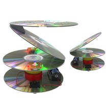 지구과학키트-착시회전 세차운동 별자리 회전판 만들기(2단)-일반형