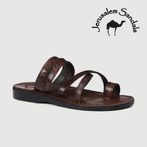 예루살렘 샌들 [공식] 예루살렘샌들 레이첼 슬리퍼 BROWN
