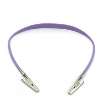 치과스카프클립 치과 오토 클레이브 턱받이 클립 체인 냅킨 홀더 치아 미백 재료 1 개, 02 Purple, 한개옵션1