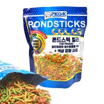 [조한스토어] 프로닥 폰드스틱 컬러 사료 300g (중대형 비단잉어/금붕어 먹이) 기공을 포함한 스틱형, 1개