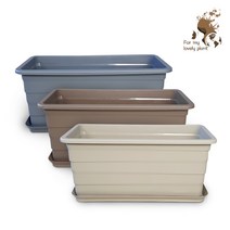 소담 800 옥상 베란다 텃밭용 화분 특대분 텃밭상자 야채 과일 실내텃밭, 그레이