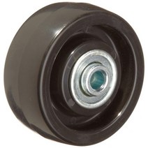 RWM 캐스터 POB031206 3 직경 X 114 폭 폴리올레핀 휠 볼 베어링 250l, Polyolefin