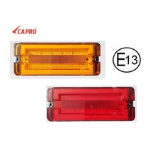 대성부품/E마크 인증 차폭등/LED 무빙 옆면등/끝단등/끝단표시등/옆면표시등/12V/24V/겸용/EMARK/특장차/화물차/대형트럭/탑차/윙바디/사이드램프/사이드등/측면등/E13, JB E마크 무빙차폭등(황색)+브라켓