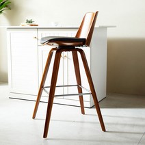 높은의자 카페 바체어 아일랜드 회전의자 텔라 홈바의자, 단품