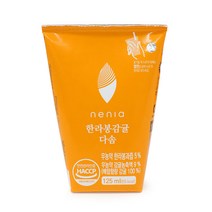 제주 한라봉 감귤 쥬스 다솜 HACCP인증 125ml 실속형 10개, 10팩