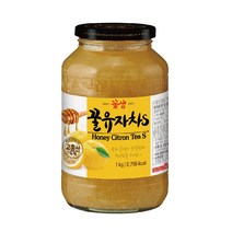 꽃샘 꿀유자차S, 1kg, 8개