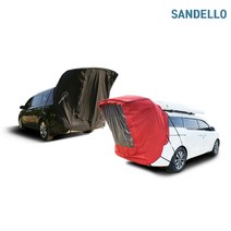 산들로 대형 SUV 차박텐트 꼬리텐트트렁크텐트도킹텐트, 블랙