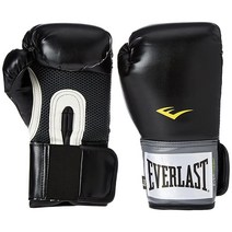 Everlast 프로 스타일 트레이닝 복싱 글러브 사이즈: 414ml 블랙