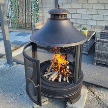 난로&쿠킹 2가지를 한번에 쿠킹/화로/ 장작/ 바베큐 /캠핑/ 화덕