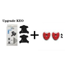 자전거페달 평페달 클릿 산악 RICHY신제품 업그레이드 로드 바이크 클립리스 플랫폼 어댑터 KEO Shimano SPD 시스템 변환 클립, Set J