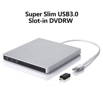 블루레이ODD CDRW 외장 Deepfox USB 30 슬림 DVD RW CD 라이터 드라이브 버너 리더 플레이어 노트북 PC용 광학, 4.ECDS018TYPEC