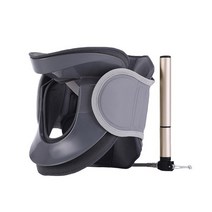 목견인기 목디스트 수동 공기주입식 목 보호대 거북목 목스트레칭 자세교정 척추교정 경추 견인, 힐링파워 어깨 안마기