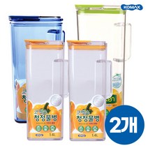 코멕스 클로켄 청정물병 2개세트 트라이탄 대용량, 05.클로켄 청정물병 2.3L 옐로우 X 2개