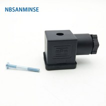 1pc 플러그 솔레노이드 밸브 코일 커넥터 DIN43650 A B C 밸브 코일, DIN43650A, DC 12V, 01 DIN43650A_03 DC 12V
