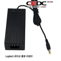 [CEDC] Logitech Racing Wheel레이싱 휠 G29 전용 24V 로더스국산어댑터, 1개, 어댑터만