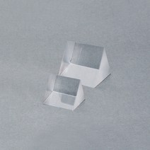 (JLS) 과학실험용 직각 프리즘 (투명아크릴 38mm 50mm) 교과물품 교과실험용 교재, A형 1개