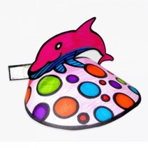 종이도안썬캡모자