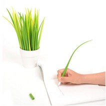 잔디모양 학생 선물용 인테리어전시 볼펜