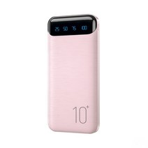 소형 휴대용 발전기 Power Bank 20000mAh Fast Charging Batterie Externe Carga Rapida with LED Screen f, 03 Pink_02 20000mah