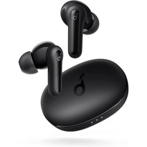 Soundcore Store 방문 Soundcore 무선 헤드폰 Anker Life P2 Mini 무선 이어버드 10mm 드라이버 큰 베, 단색, 검은색