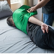 장애인 리프트 이동식전동 손잡이가 있는 환자 이송 방수 보조 노인 간호 이동 벨트