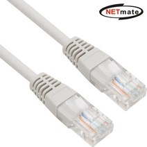 넷메이트 CAT.5E UTP 다이렉트 연선 랜 케이블 20M 그레이 NMC-U5200G