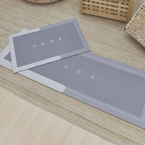 블루인쇼어 발매트 2장 40x60+40x120Cm 미끄럼방지 욕실 주방 화장실