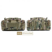 전술 패니 팩 허리 슬링 백 숄더 크로스바디 EDC 몰리 사냥 낚시, CP