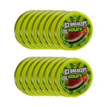 아이스브레이커 IceBreakers 그린애플 수박 감귤 맛 민트 캔디 Green Apple Tangerine Watermelon 42g, 16팩
