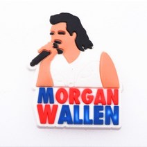 매력 영화 역할 검은 살아있는 물질 Pvc 신발 crocks 악어 장식 방해물 Accessoroies 선물, [24] c0086