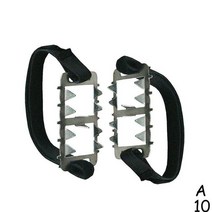 아이젠 미끄럼방지 신발커버 하이킹 클라이밍스파이크 겨울산행아이스 그리퍼 아이스 클라이밍 스파이크 그립 26 커버 안티 캠핑 신발 등반 크램폰 클리트 슬립 액세서리, A