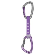 Petzl DJINN AXESS 퀵드로우 - 스포츠 무역 및 보조 등반을 위한 내구성 있고 가벼운 바이올렛 12cm 페츨, 12 cm