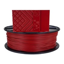 3D 연료 표준 PLA+ 프린팅 필라멘트 치수 정확도 +/- 0.02mm 1kg 1.75mm 스풀 (2.2파운드) 아이언 레드
