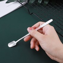 스몰스푼 롱스푼 양념스푼 스텐 디저트스푼 커피믹서스푼 밥스푼 가정용, 글루타민산나트륨 스푼, 10개입