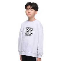 [ 봄가을용 - B체크mtm ] 점프키즈 초등학생옷 주니어의류 남아 맨투맨 티셔츠 미니쮸리 면100 일상복 등교룩