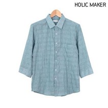 [BS] 홀릭메이커 남자 린넨셔츠 HSD003 데일리 7부 셔츠 ( BS 82000EA )