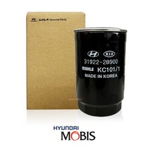현대모비스 올뉴쏘렌토 연료필터 순정 카트리지 31922-2B900, 1개