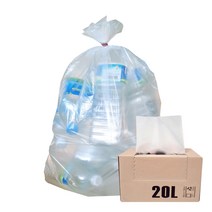 디에스 NEW 롤 비닐봉투20L~100L 투명/검정, 20L -1개, 70매입(투명)
